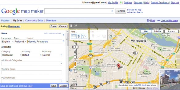 map maker add point