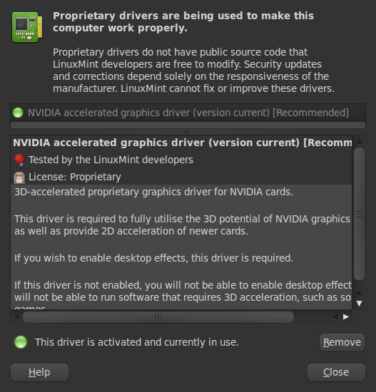 graphics_drivers linux video driver options