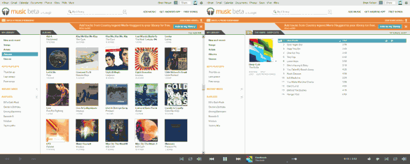 Google-Music-Interface