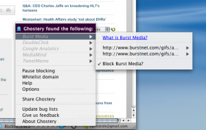 Picture 5 Ghostery browser add-on