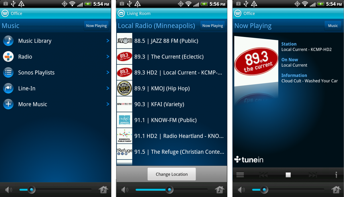 sonos android play radio