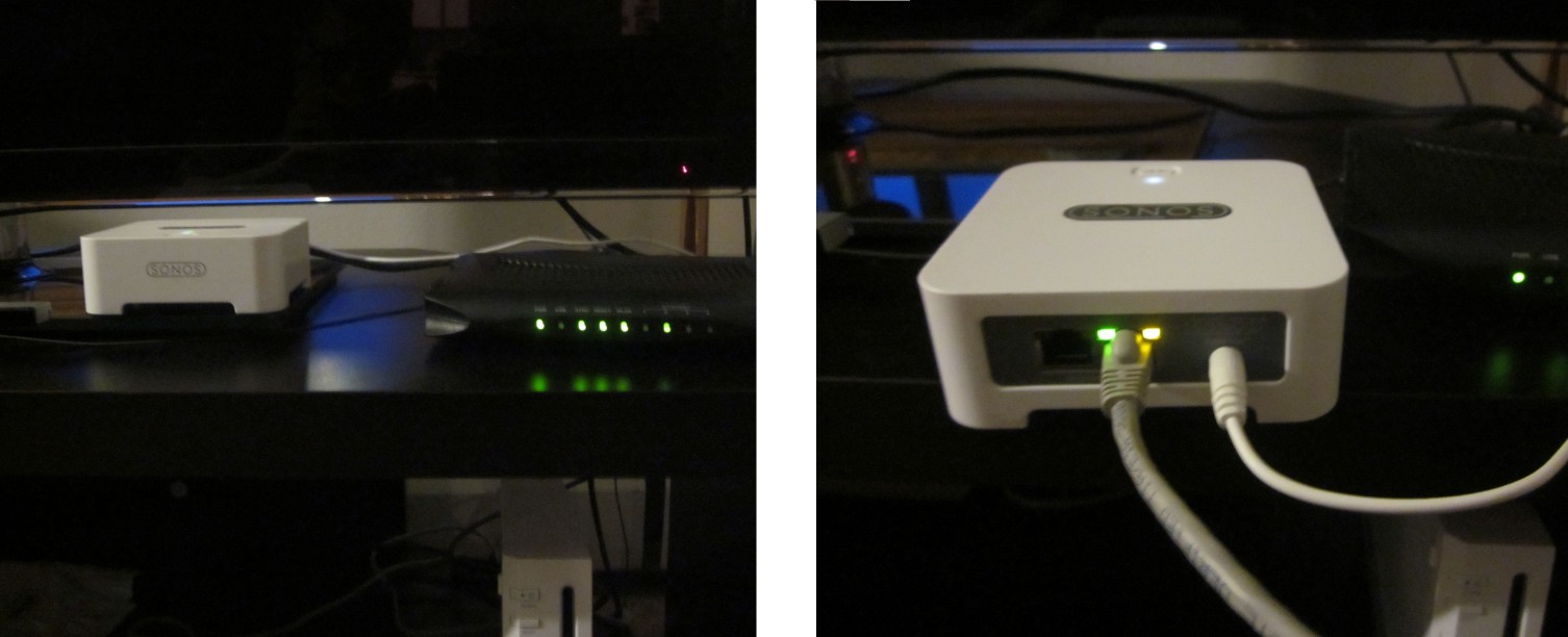 sonos connect ethernet setup