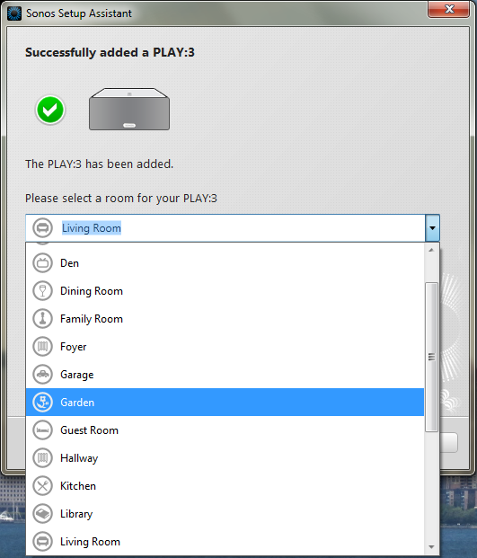 sonos drop down list2