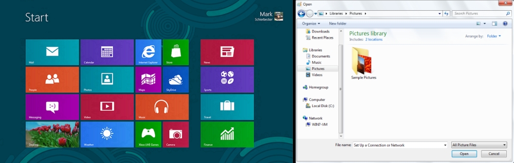 i found it incredible that after putting so much thought into the metro uis design microsoft seemed to forget about the desktop altogether
