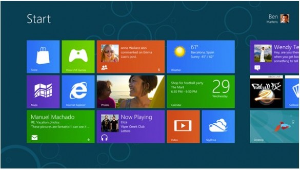 The Windows 8 Start Screen The Windows 8 Start Screen