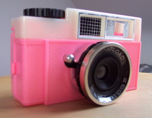 pink camera