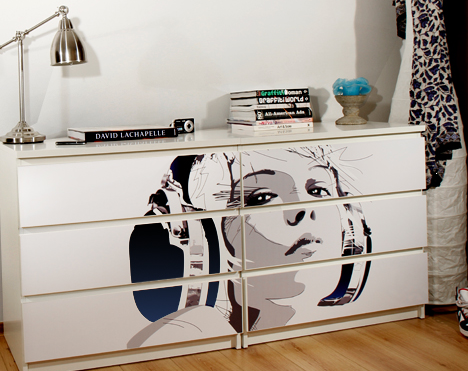 Mykea Turns Your Boring Ikea Furniture Into Works Of Art Techerator Mykea Turns Your Boring Ikea Furniture