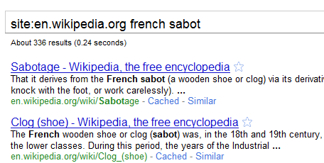 sabot-search