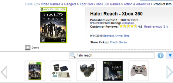 Shopping Assistant displayed below BestBuy.com Item Shopping Assistant displayed below BestBuy.com Item