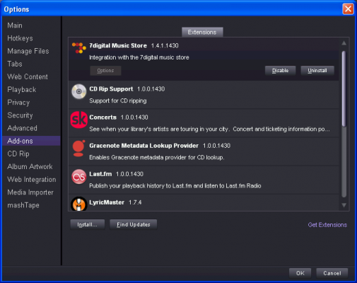 songbird-addons songbird-addons