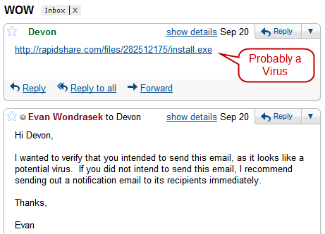 virus-prevention-email-message