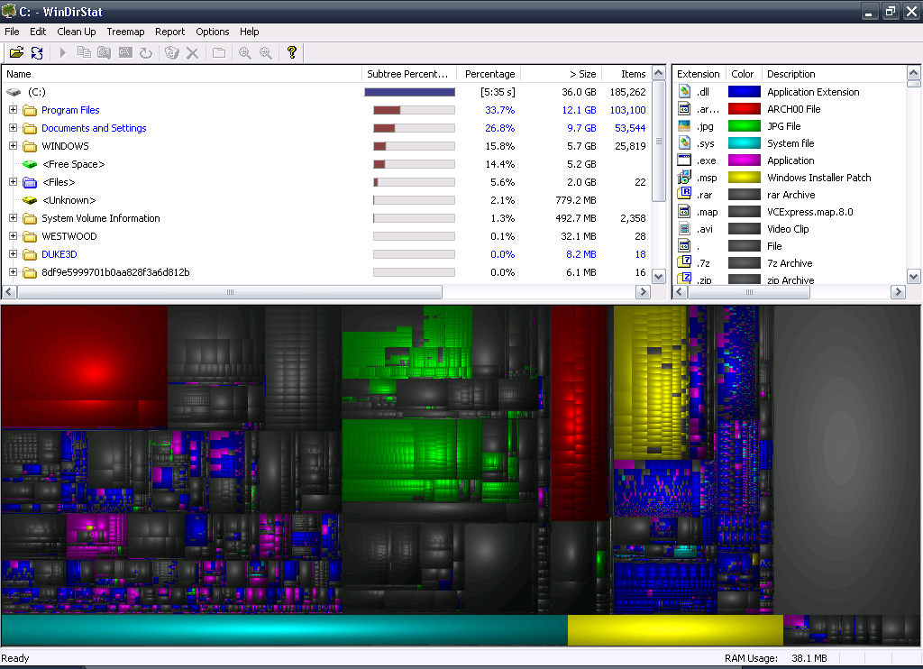 How To Find Large Files On Your Hard Drive With WinDirStat Techerator