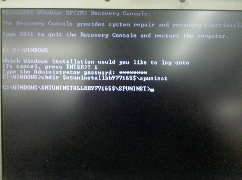 Fix Windows XP Gets Blue Screen Error after Windows Update (KB977165